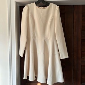 Gal Meets Glam Celeste Dress in Cream, Size 10